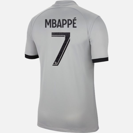 Camisola Paris Saint Germain PSG Kylian Mbappé 7 Alternativa 2022 2023